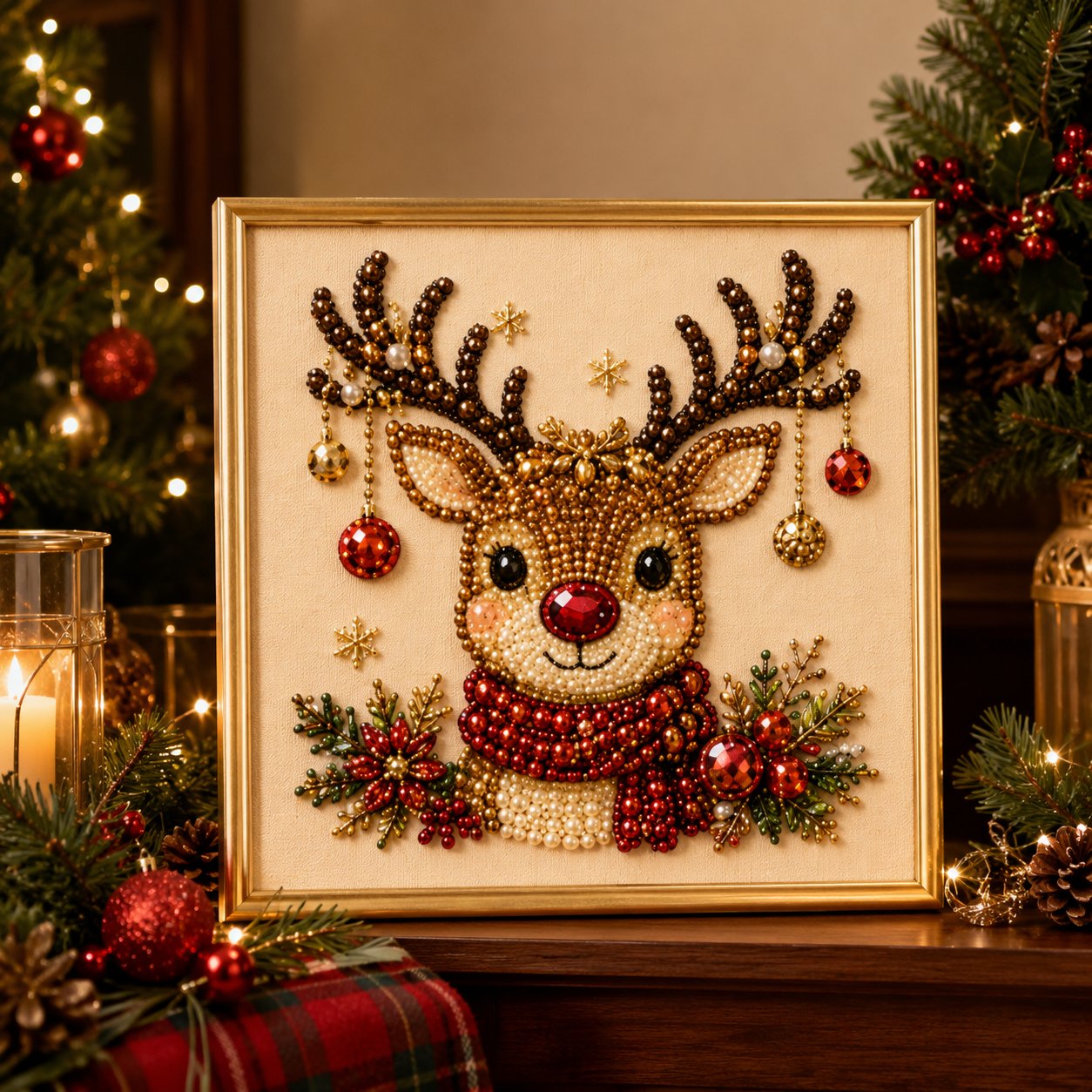 💎DIY Christmas Pearl Art Kit
