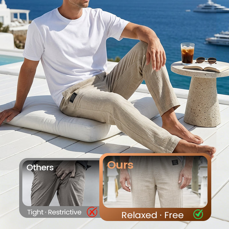 Men’s Classic Linen Pants