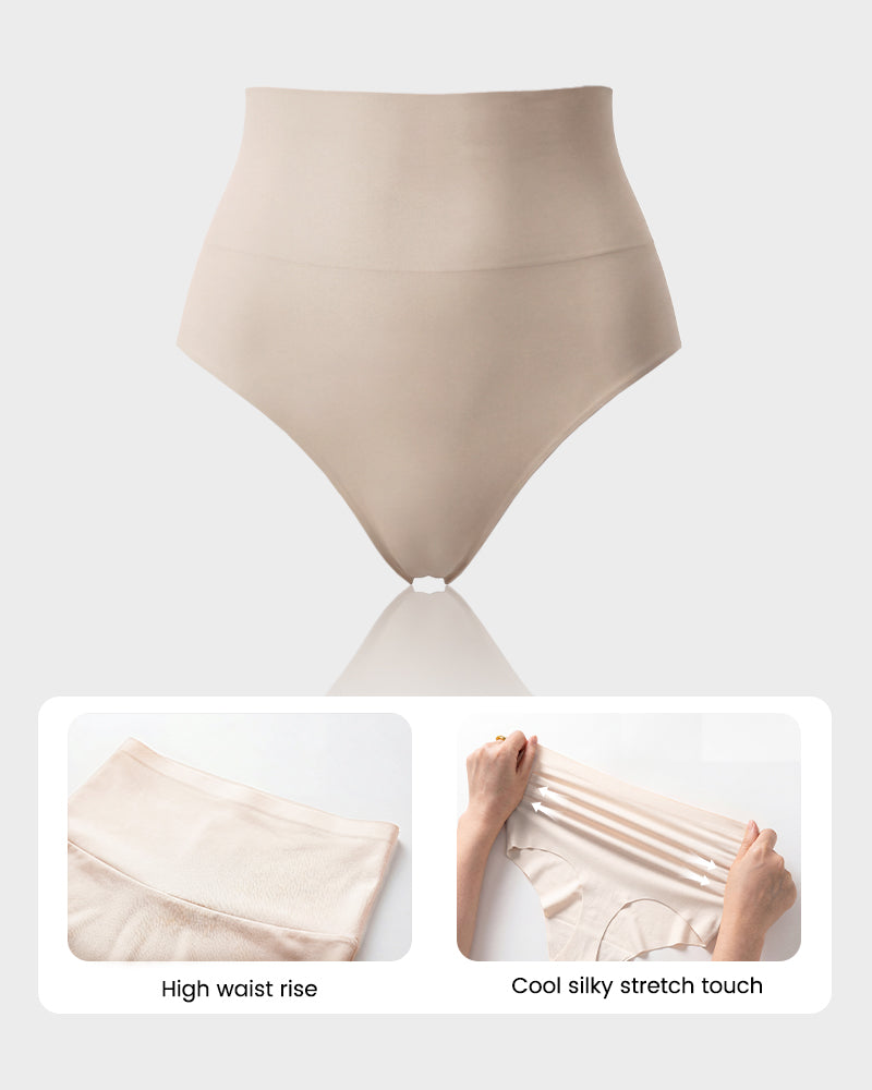 No-Show Seamless High-Waist Thong(5 Pack)