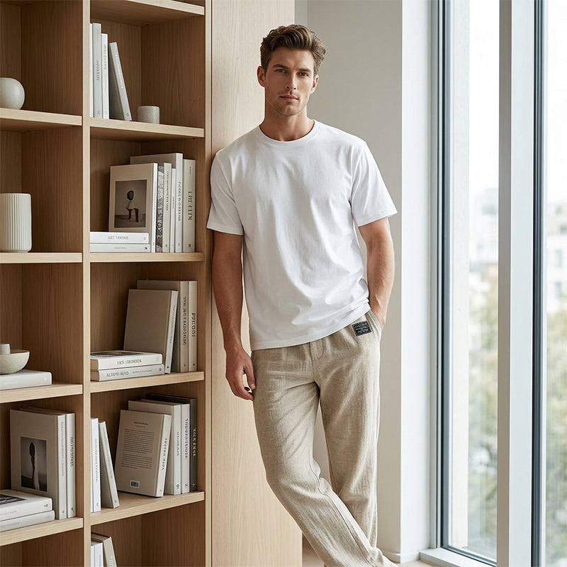 💕LAST DAY SALE 70% OFF!!💕Breathable Straight-Leg Trousers for Men