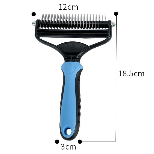 🐕 Last Day Special Price !  🏆 Professional Deshedding Tool For Dogs And Cats – Gentle On Skin, Efficient Grooming & Comfortable Grip Design ✂️
