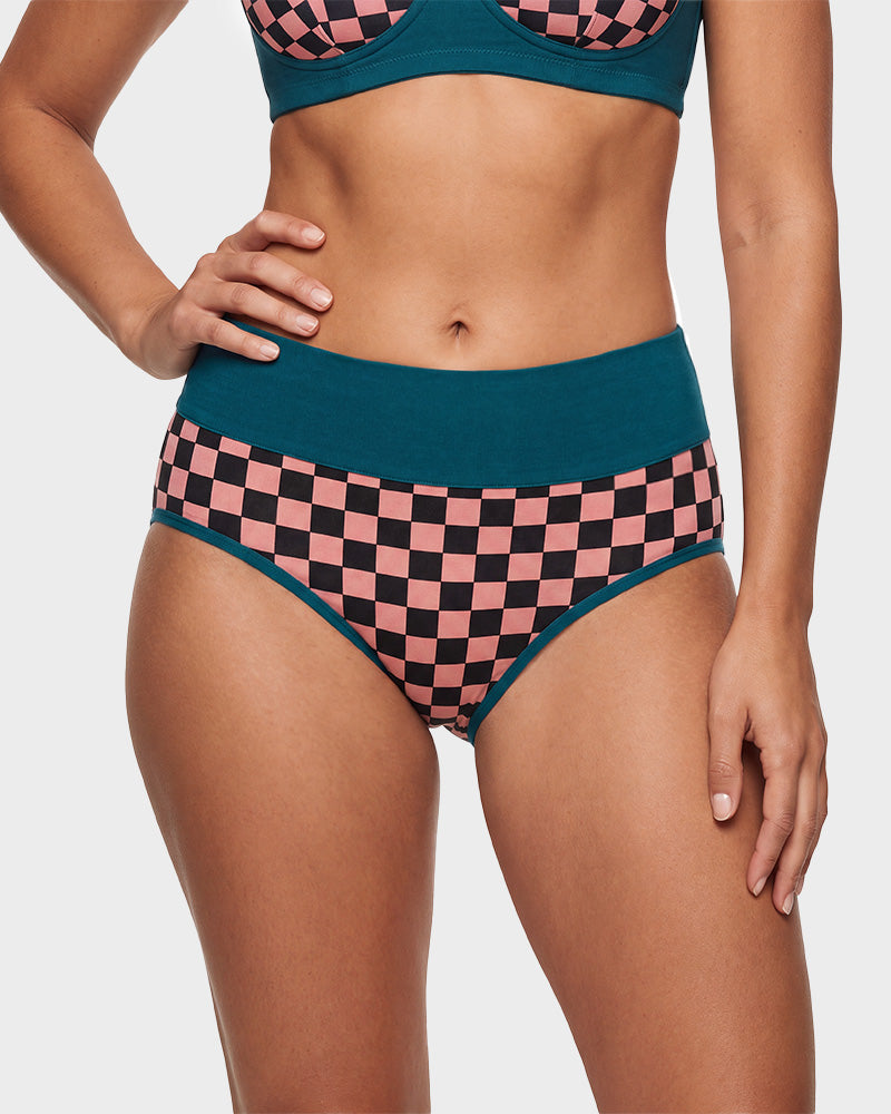 5-Pack High-Waisted Cotton Briefs