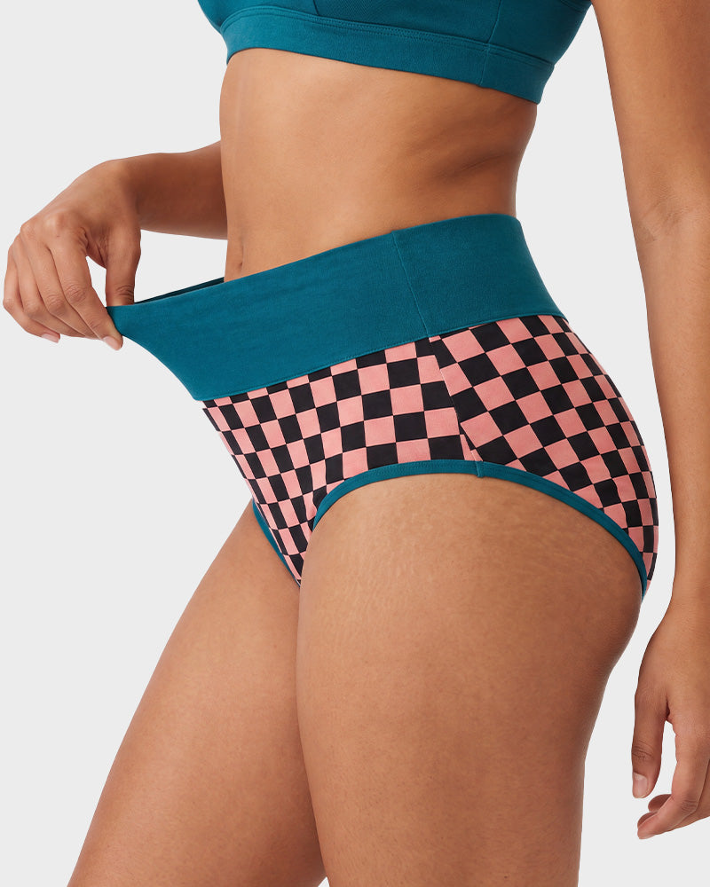 5-Pack High-Waisted Cotton Briefs