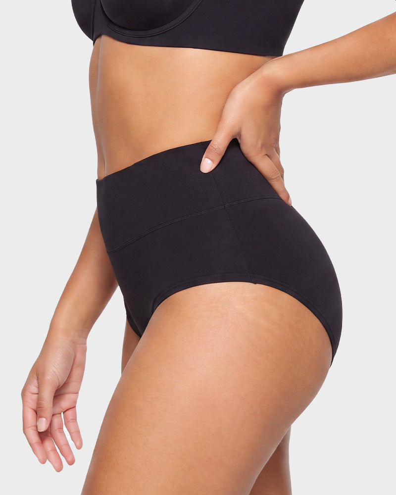5-Pack High-Waisted Cotton Briefs