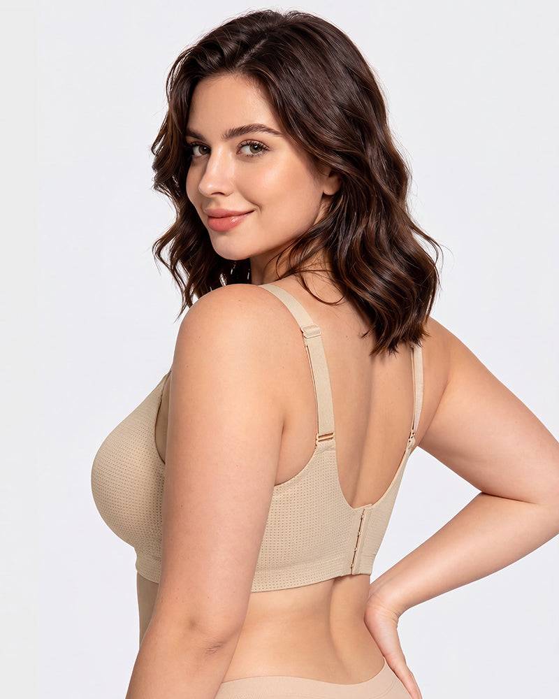 Comfortable Wireless Full Coverage Jelly Smoothing Bra