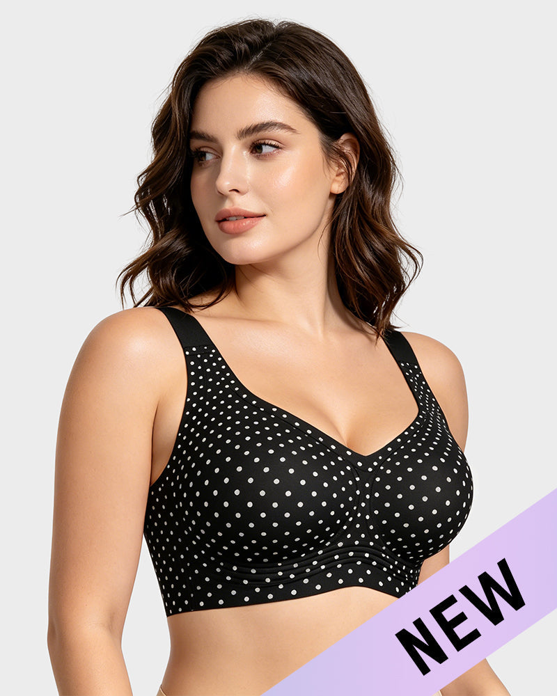 Comfortable Wireless Full Coverage Jelly Smoothing Bra