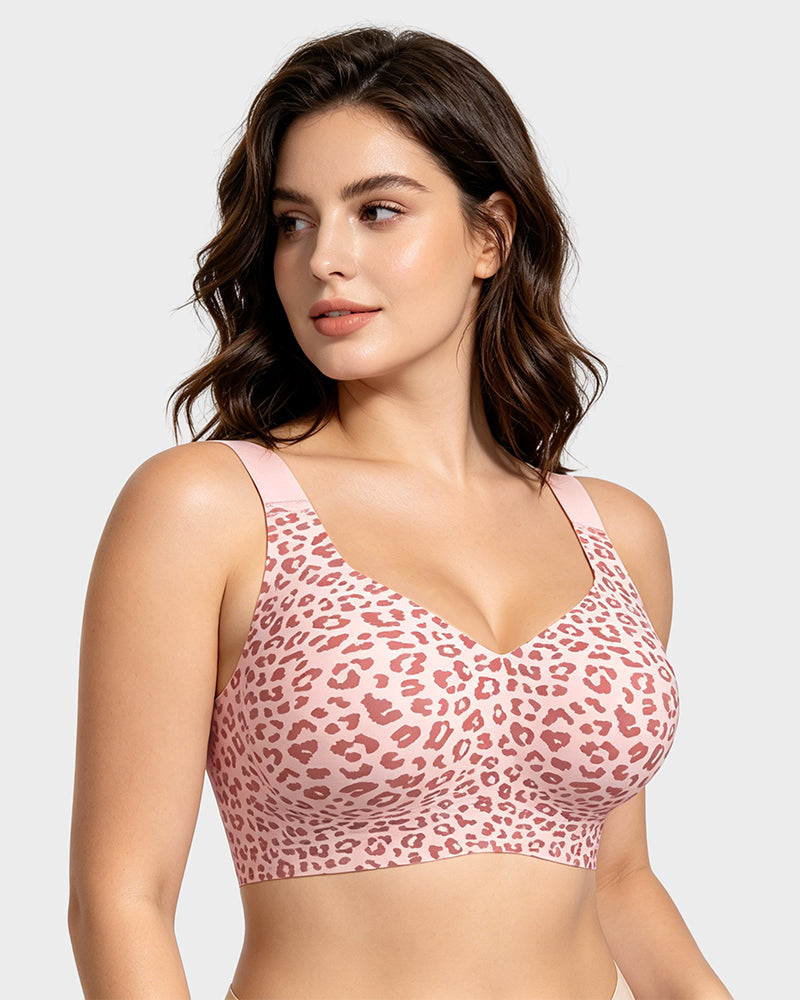 Comfortable Wireless Full Coverage Jelly Smoothing Bra