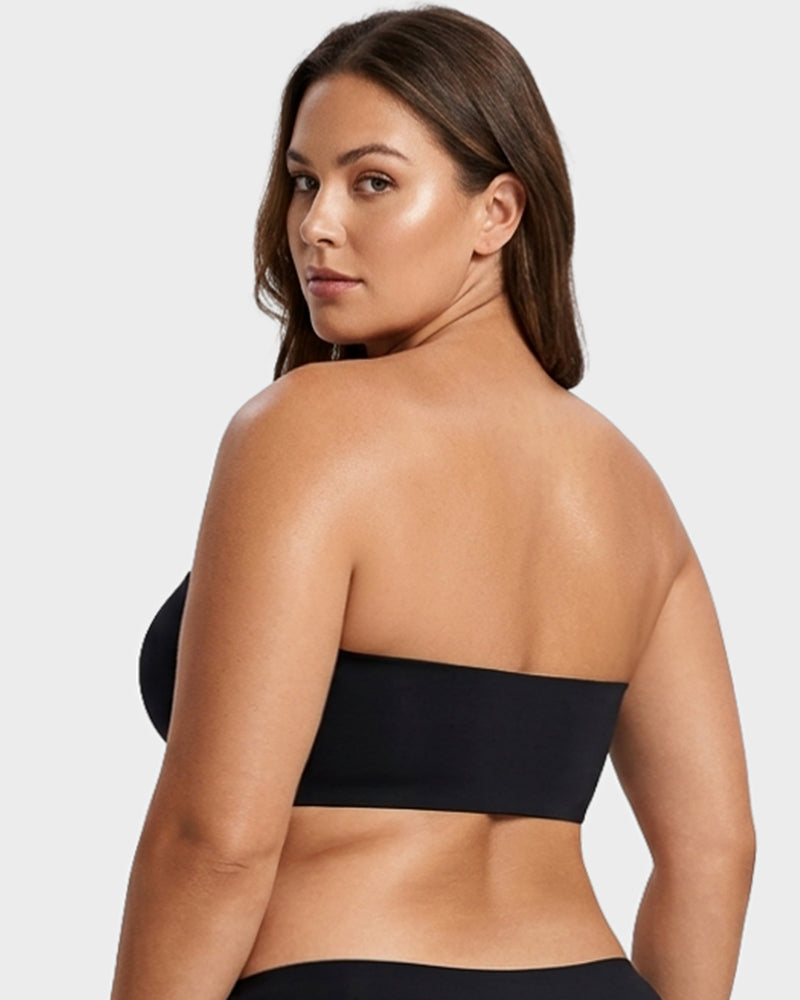 Convertible Strapless Front-Closure Push-Up Bra