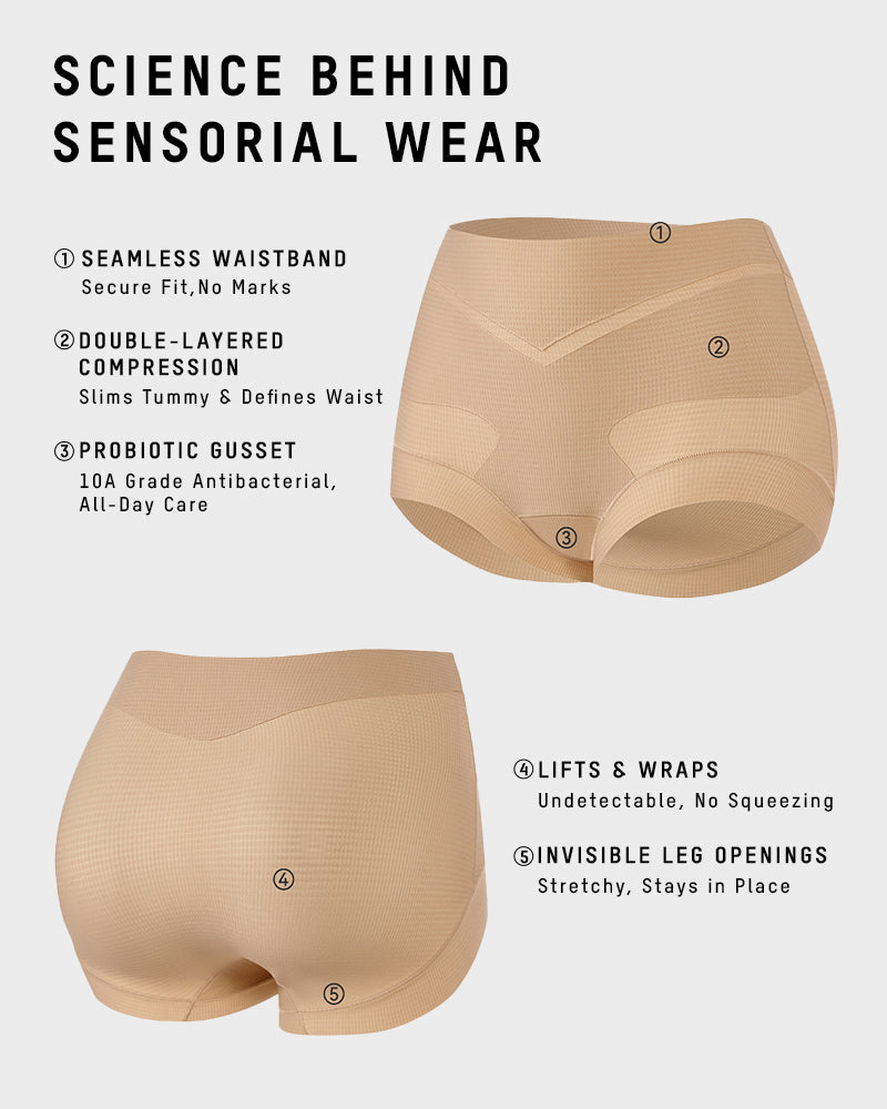 High-Waist Tummy Control Panties (6 Pack)