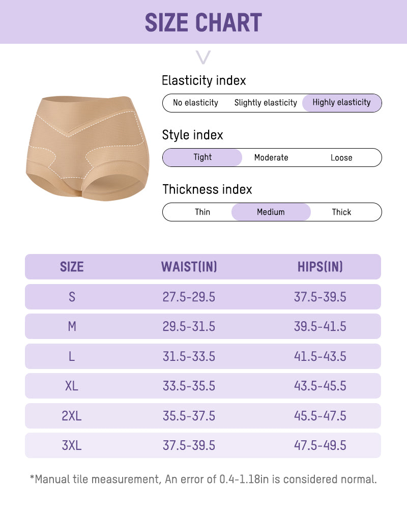 High-Waist Tummy Control Panties (6 Pack)