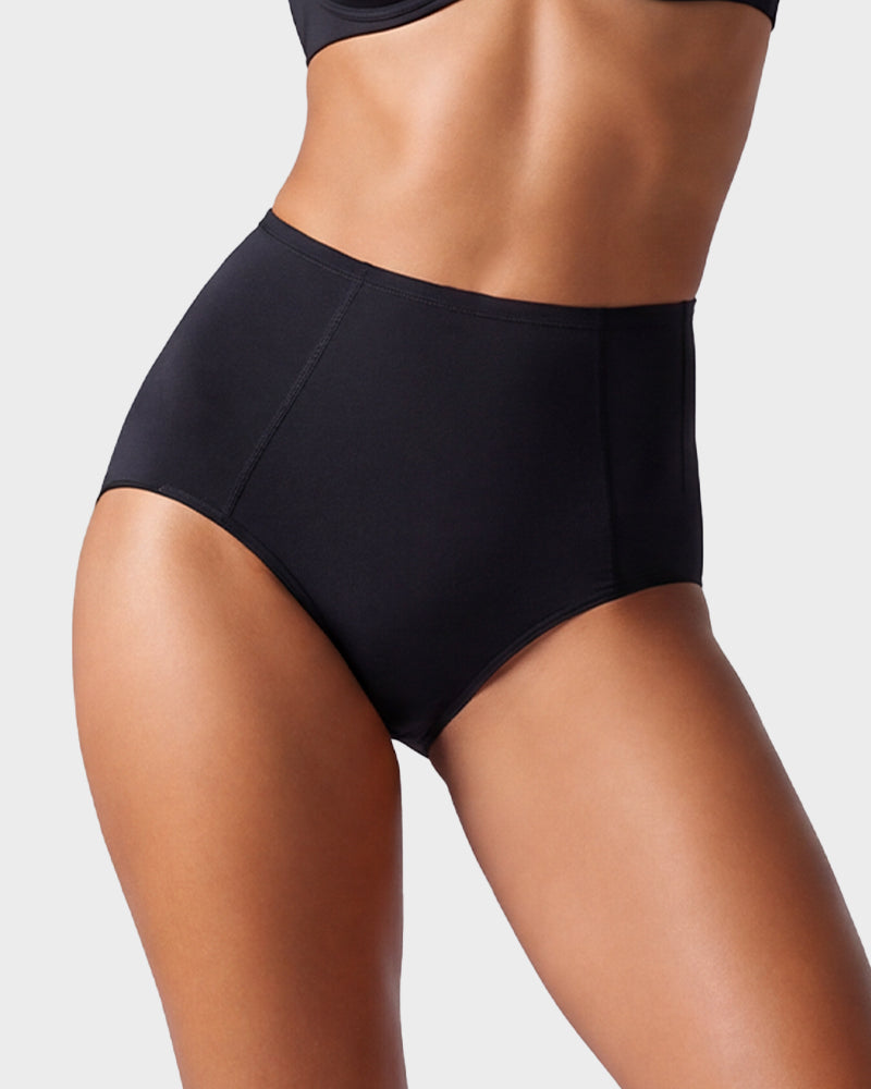 High Waist Tummy Control Cotton Briefs(4 Pack)
