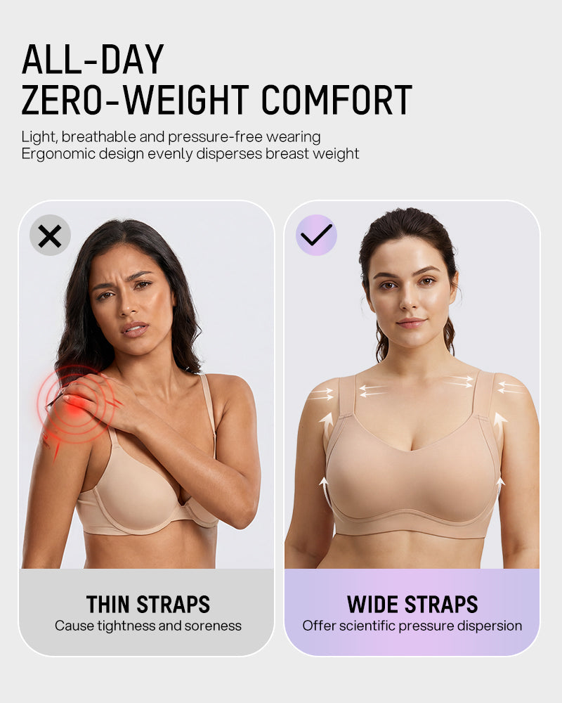 Light Sport™ Breathable Mesh One-Piece Cup Bra