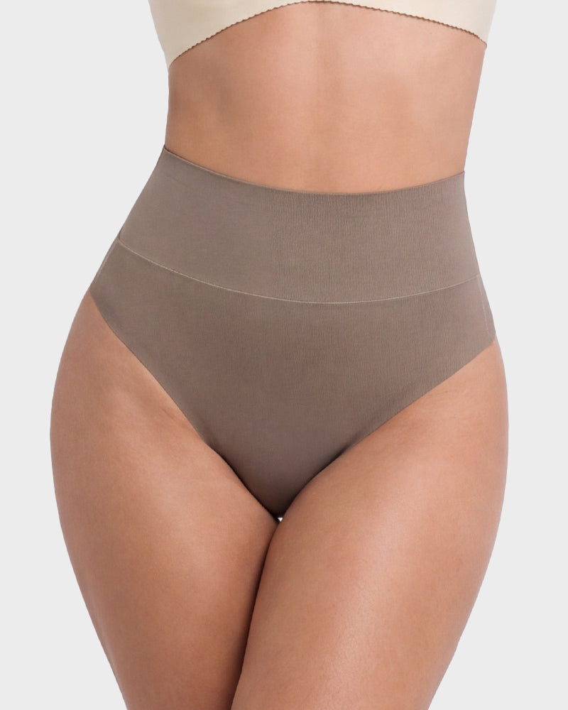 No-Show Seamless High-Waist Thong(5 Pack)