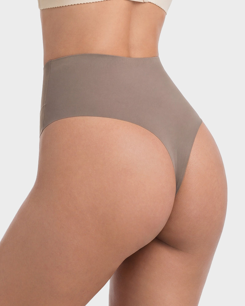 No-Show Seamless High-Waist Thong(5 Pack)