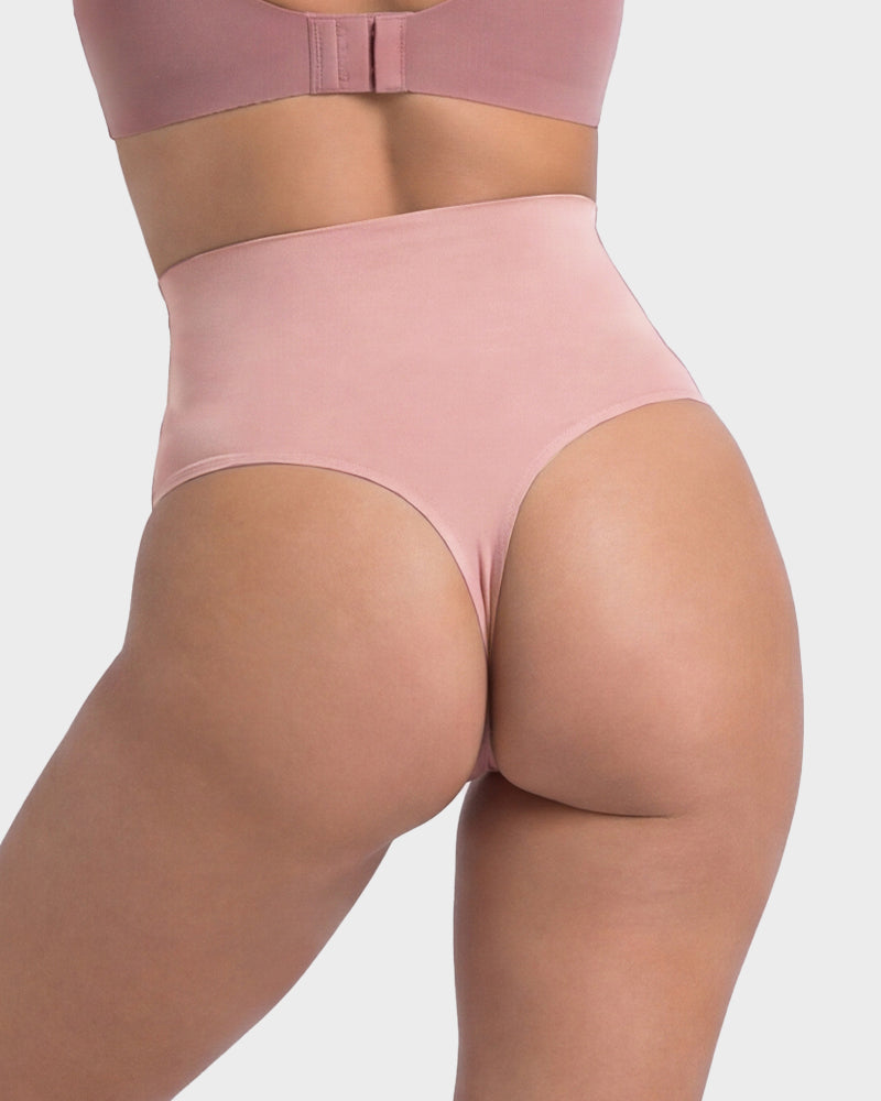 No-Show Seamless High-Waist Thong(5 Pack)