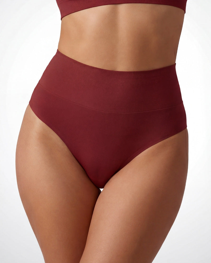 No-Show Seamless High-Waist Thong(5 Pack)