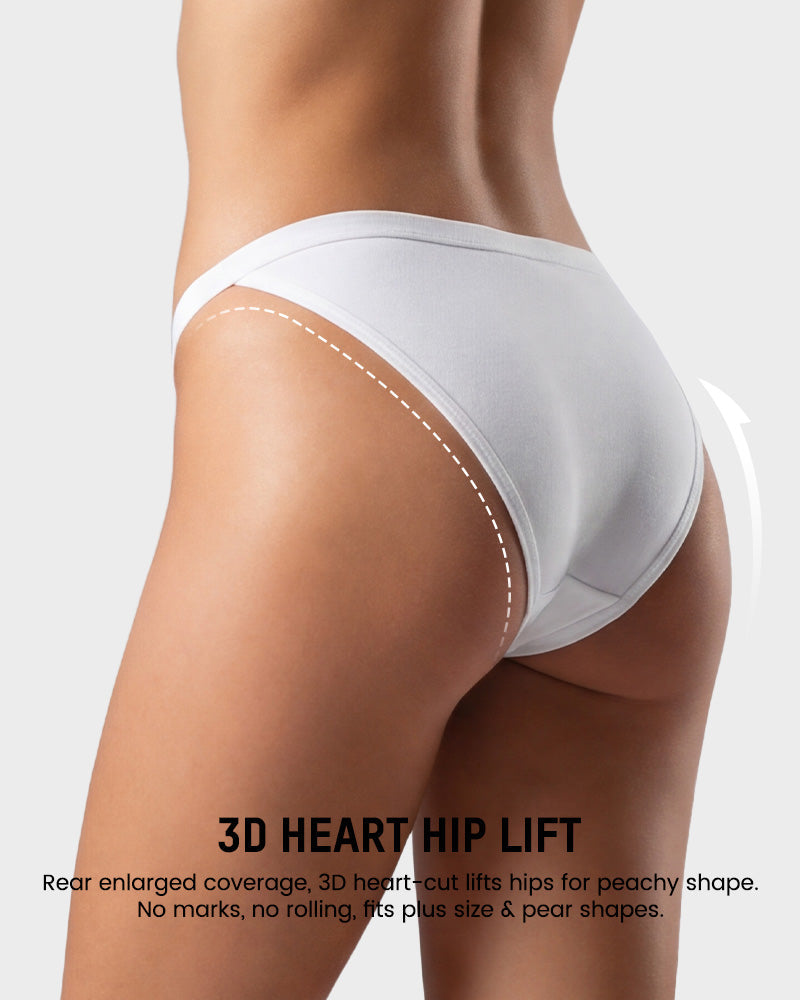 Seamless High-Cut Peach Lift Panty(5 pack)