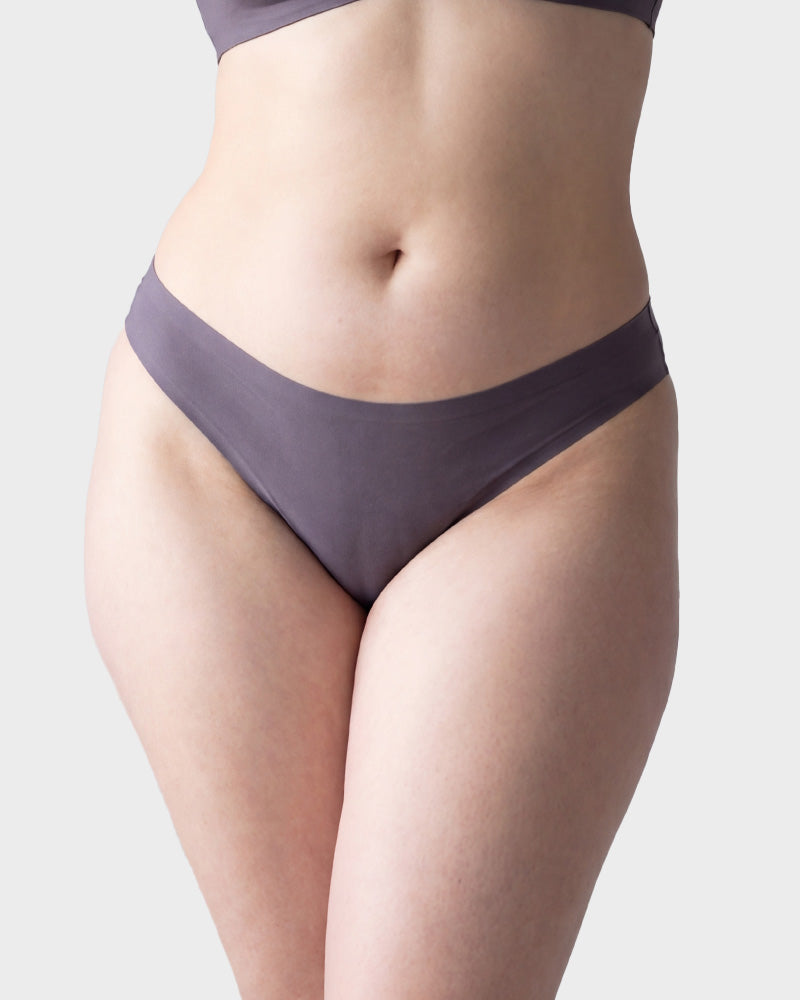 Seamless Ice Silk No-Show Thong(5 pack)