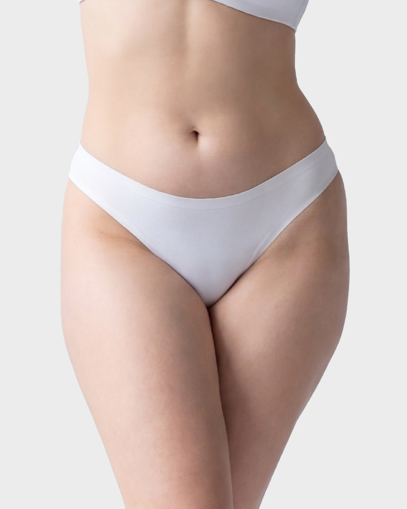 Seamless Ice Silk No-Show Thong(5 pack)