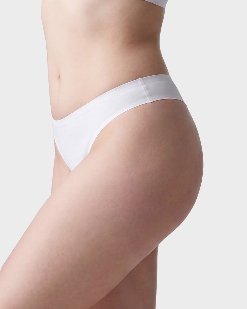Seamless Ice Silk No-Show Thong(5 pack)
