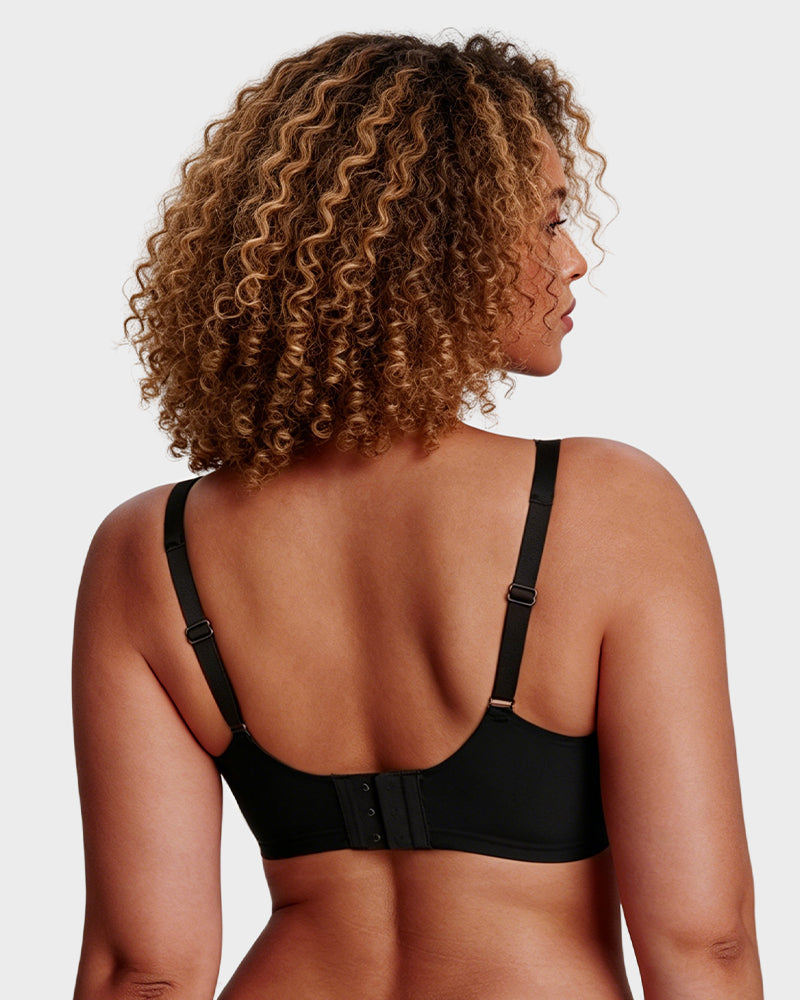 Seamless Deep V Push-Up Wireless Bra