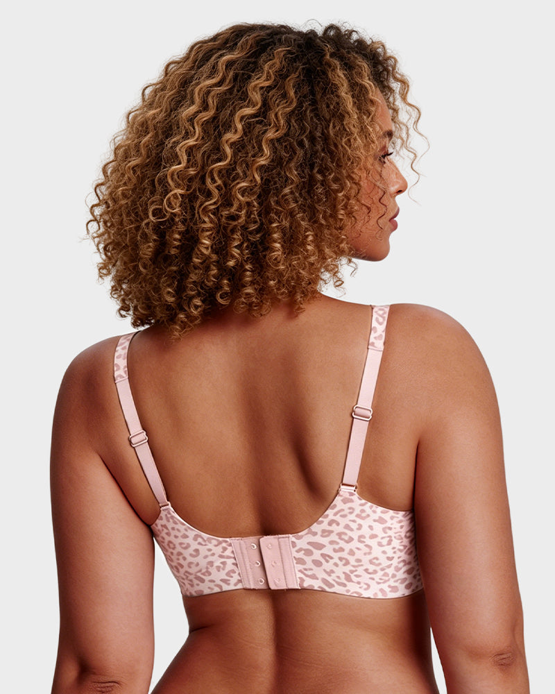 Seamless Deep V Push-Up Wireless Bra