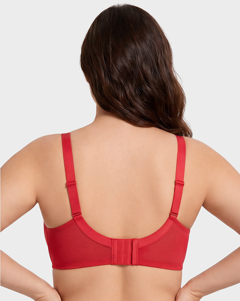 Seamless Mesh Unlined Underwire Bra