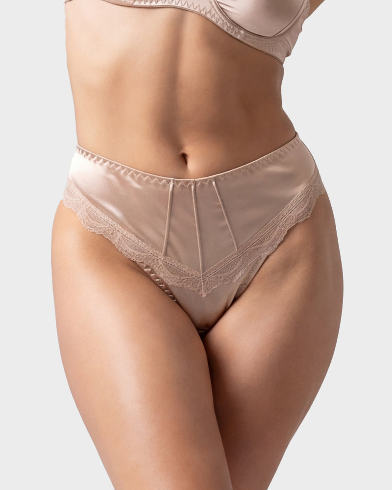Silky Lace Seamless Bikini Underwear(5 pack)
