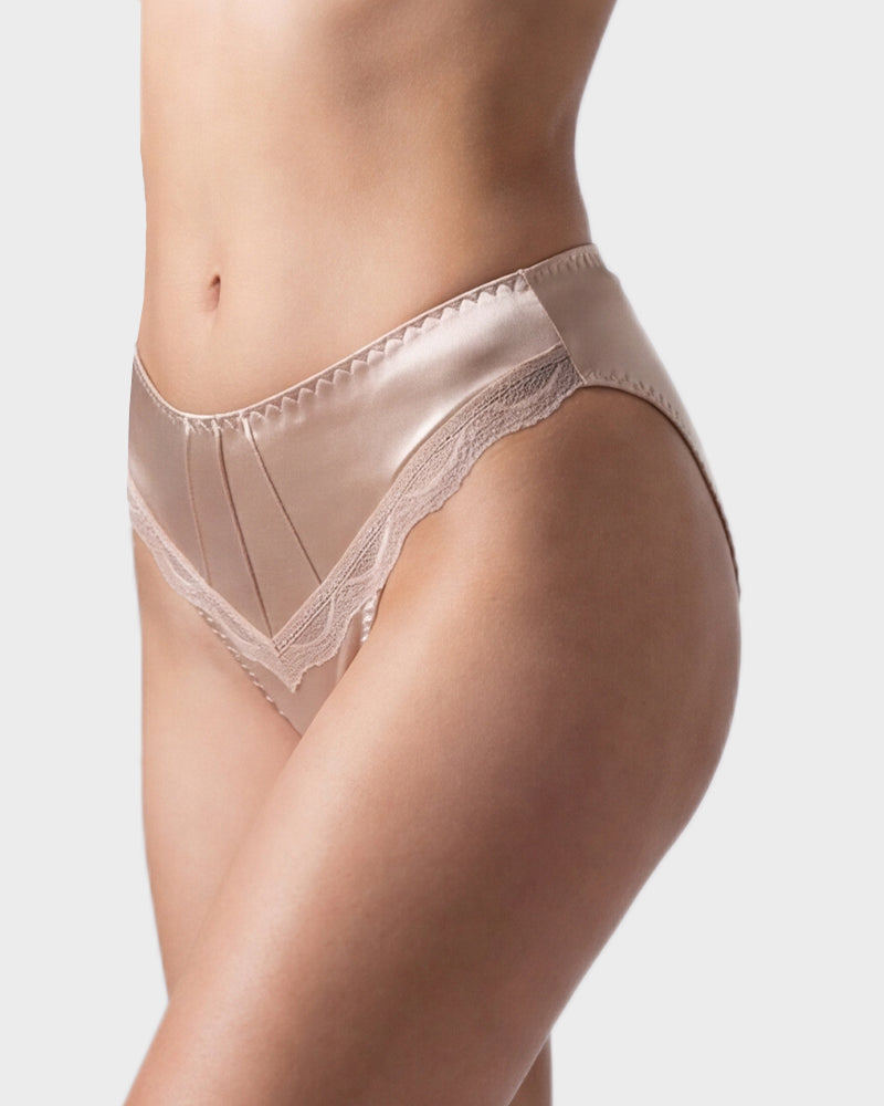 Silky Lace Seamless Bikini Underwear(5 pack)