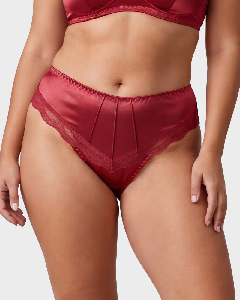 Silky Lace Seamless Bikini Underwear(5 pack)