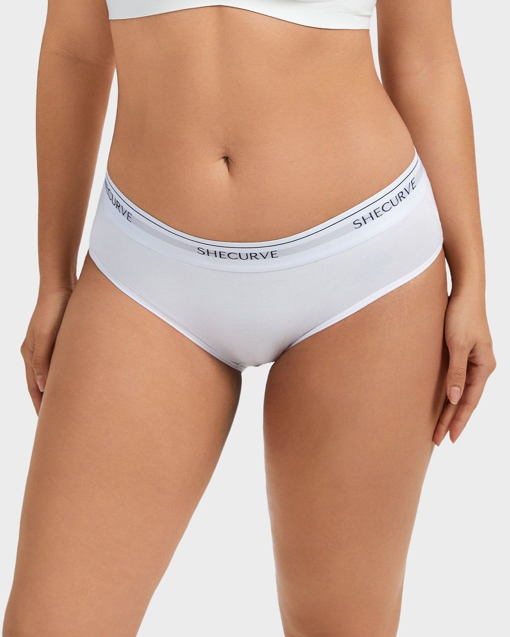Soft Cotton Logo Waist Low-Rise Briefs (6 Pack)