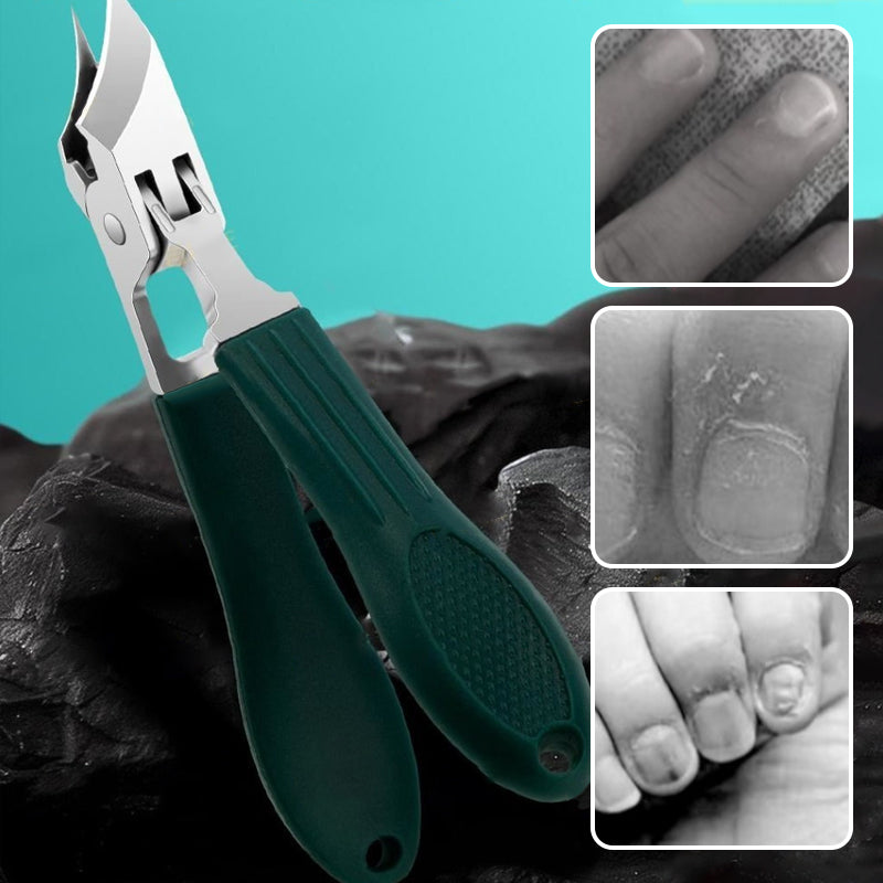 Anti-Splash Slant Edge Nail Clipper 3-Piece Set – Precise Cut | Safe Splash Guard
