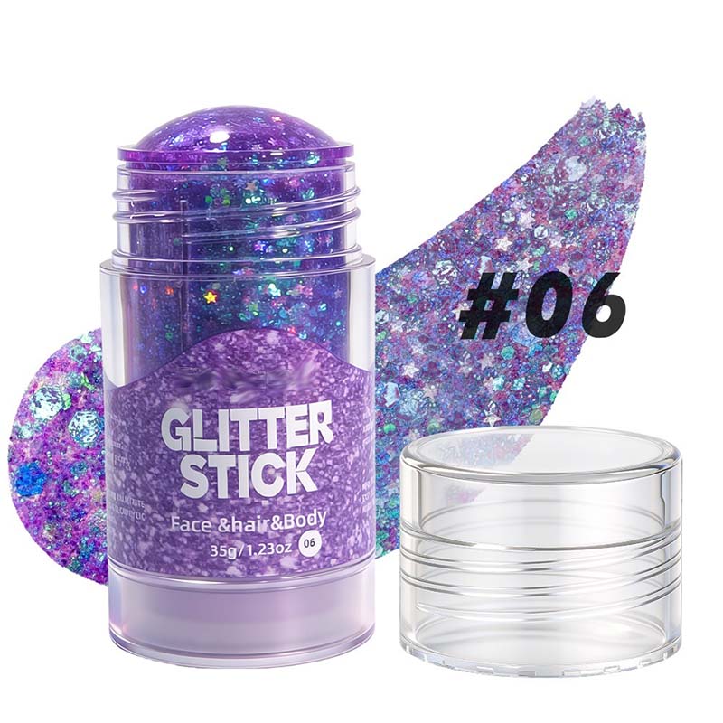 Multi-Use Chunky Glitter Gel Stick