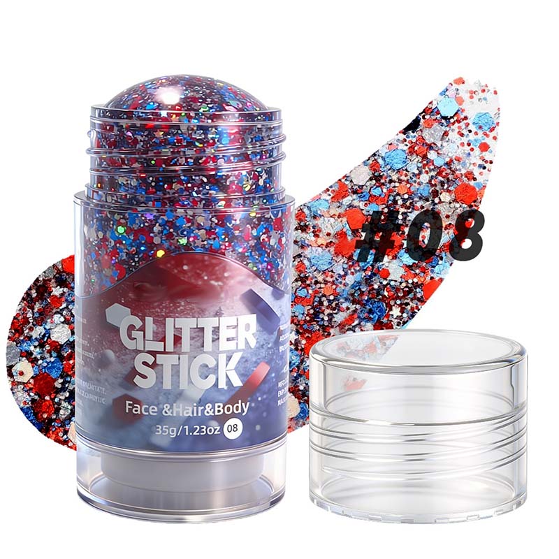 Multi-Use Chunky Glitter Gel Stick