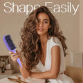 Ventilated Detangling Brush for Curly Hair - Pain-Free Detangling & Less Breakage