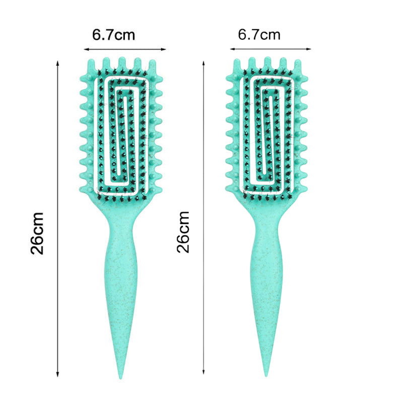 Ventilated Detangling Brush for Curly Hair - Pain-Free Detangling & Less Breakage